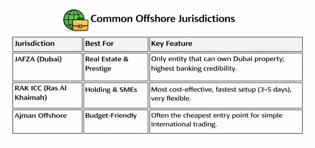 Common-Offshore Jurisdictions